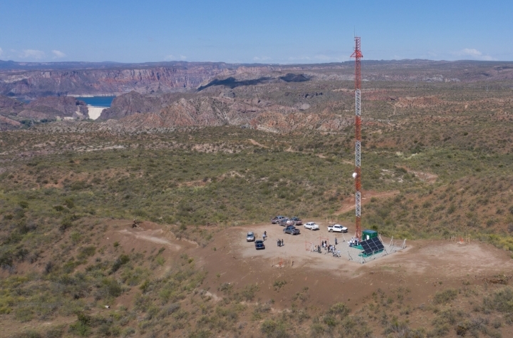 Un nuevo sitio TETRA de Mendoza estratégico